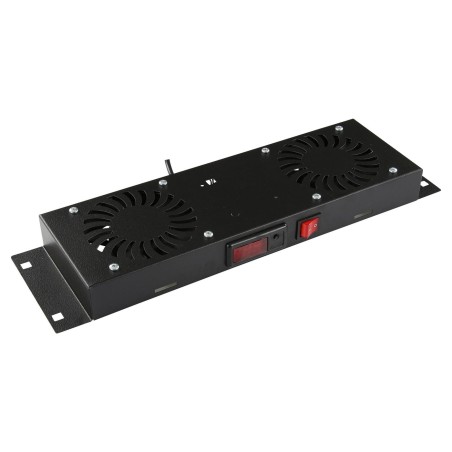 "Lanview 2 FANS DIGITAL THERMOSTAT - Ultimate Climate Control - Model RAF205BL"